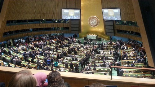 Генеральная ассамблея ООН приняла новую резолюцию по Сирии - ảnh 1